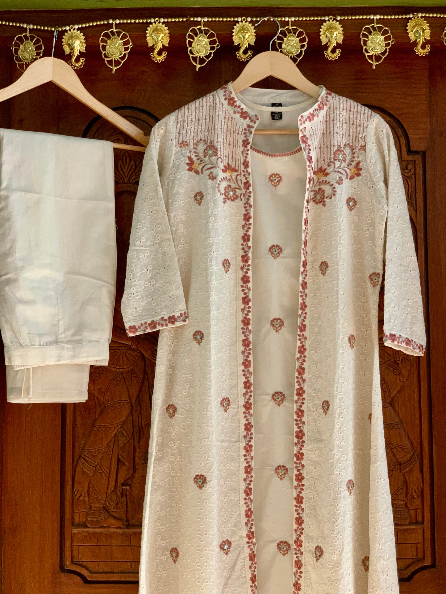 Ivory Élan Jacket Set