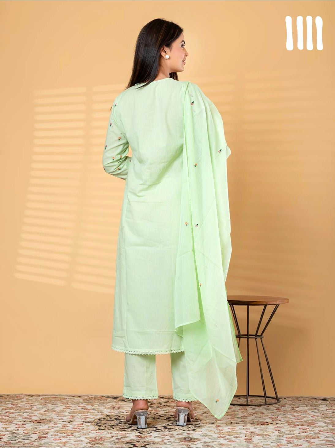 Mint Whisper Mul Cotton Set