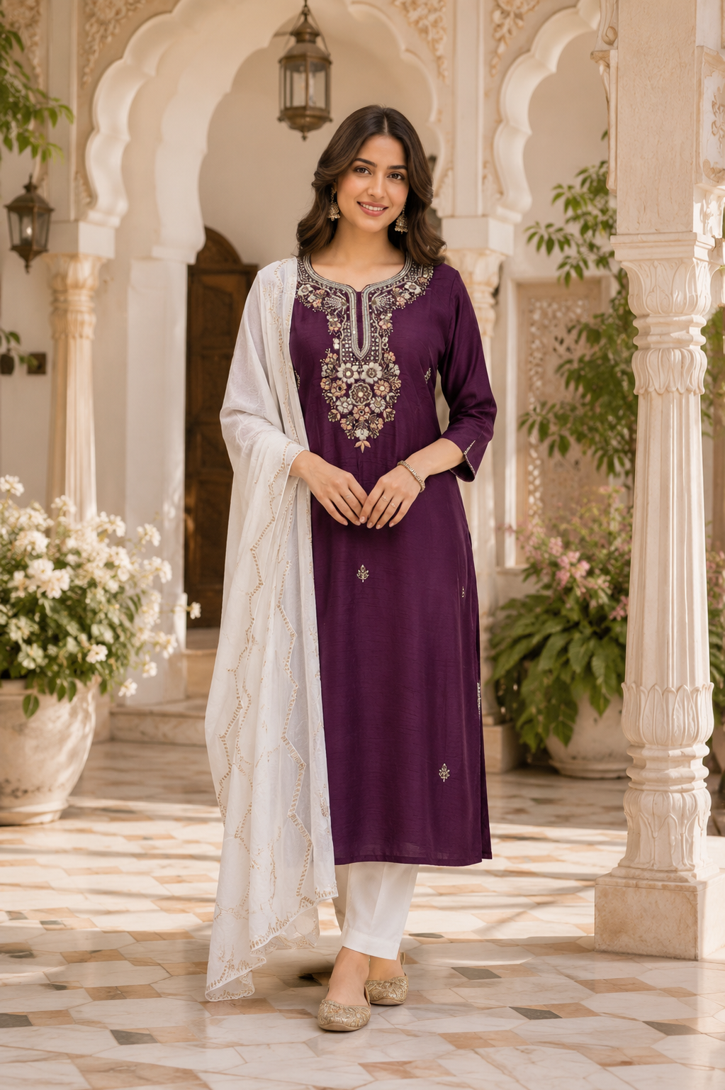 Neelambari Royale Kurta set