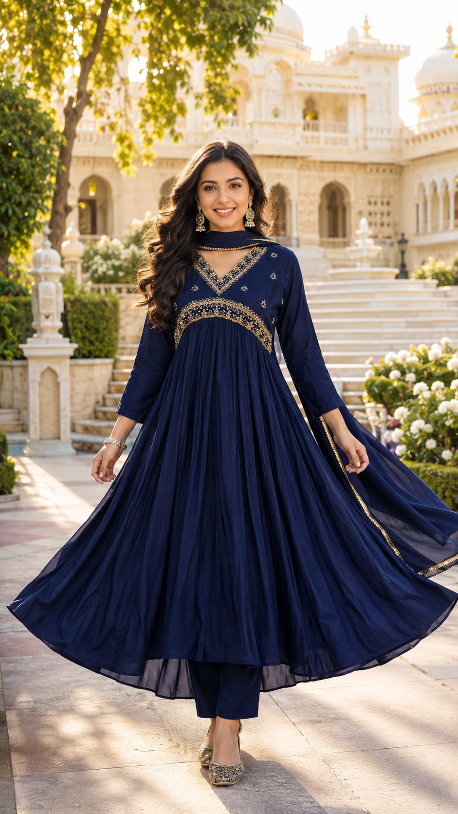 Neel Noor Kurta Set