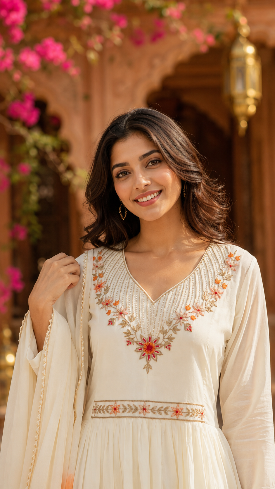 Sukoon Ivory Kurta Set