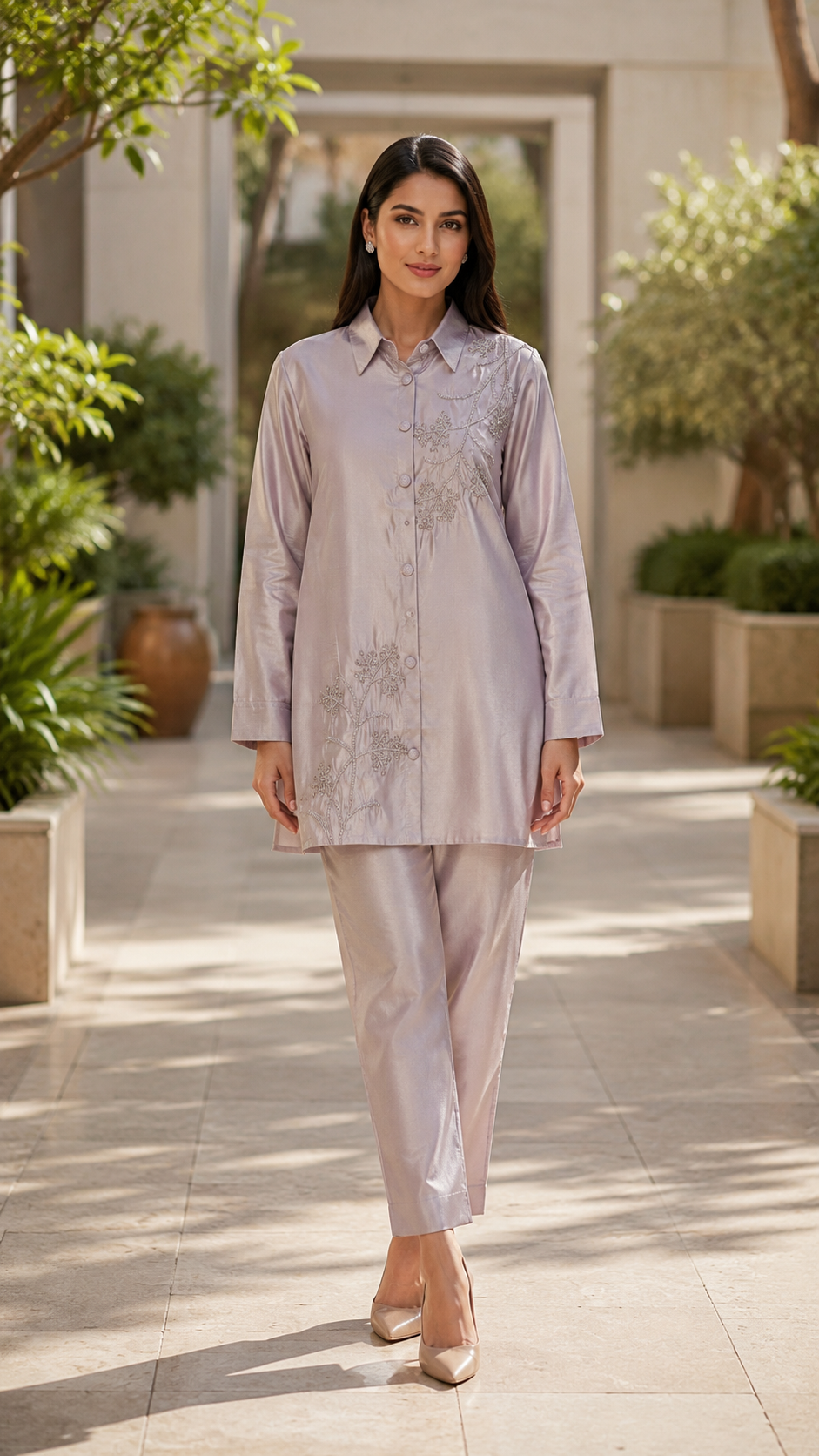 Lavender Glaze Co-ord Set