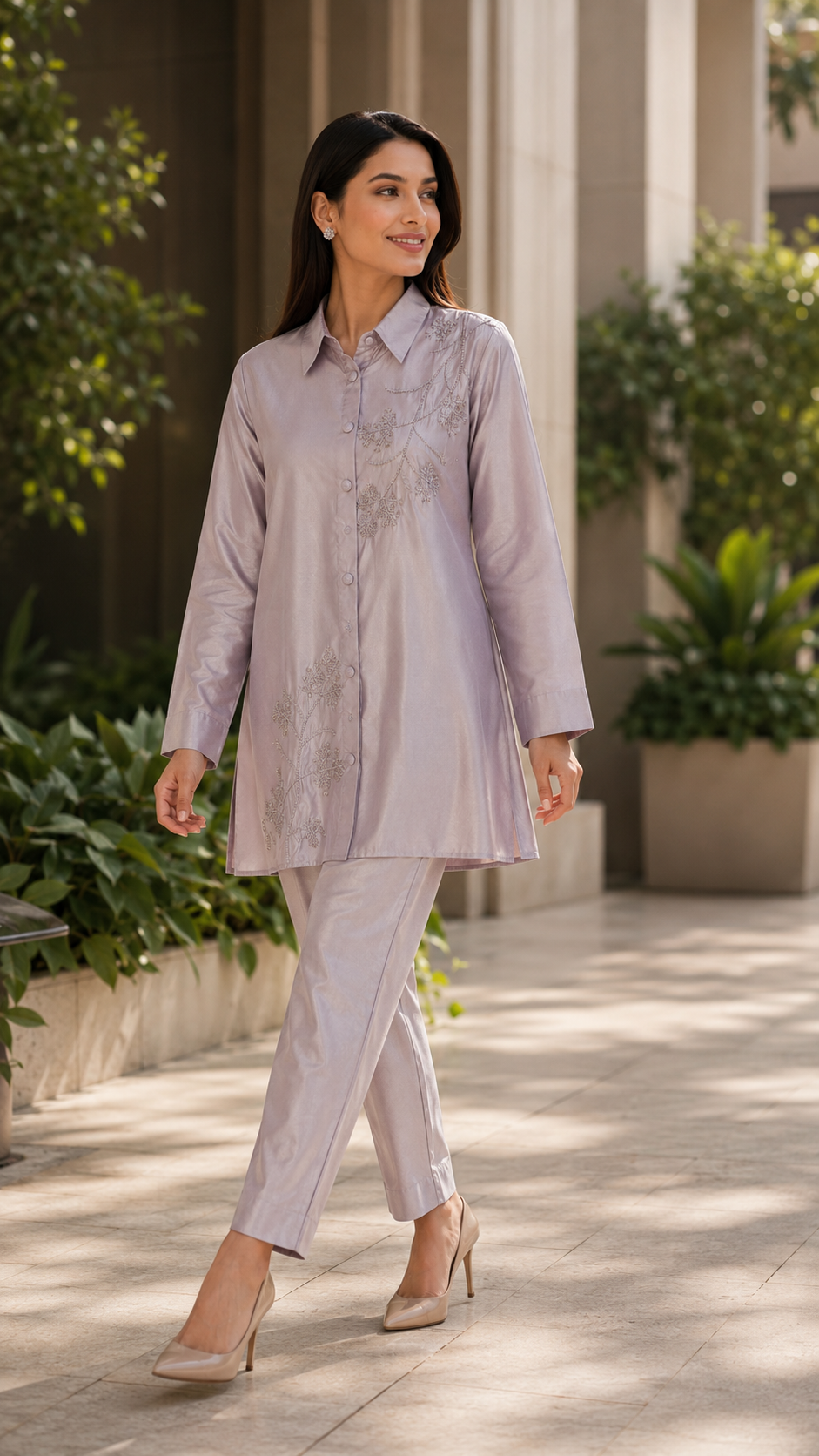 Lavender Glaze Co-ord Set