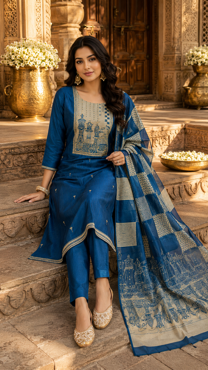 Neelambari Kurta Set