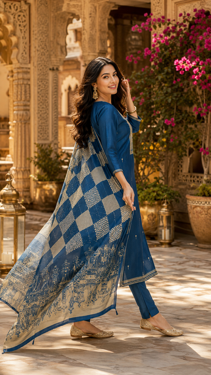 Neelambari Kurta Set