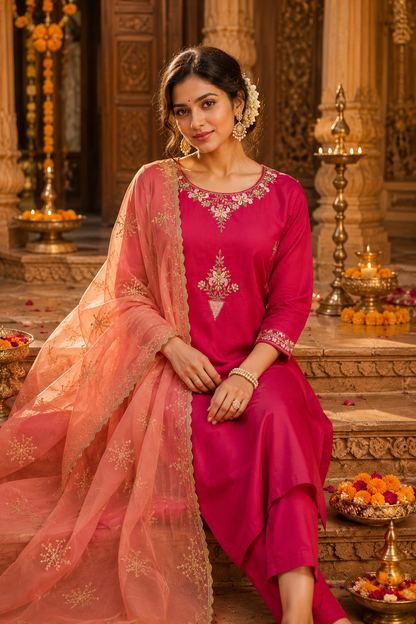 Ruhani Gulzar Kurta Set