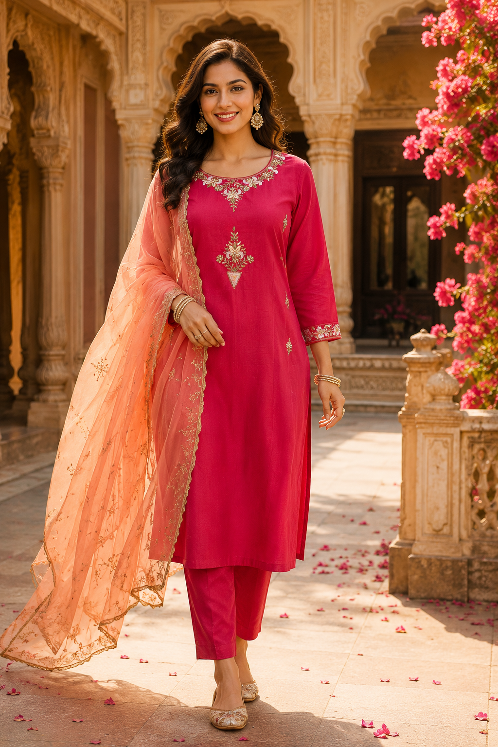 Ruhani Gulzar Kurta Set