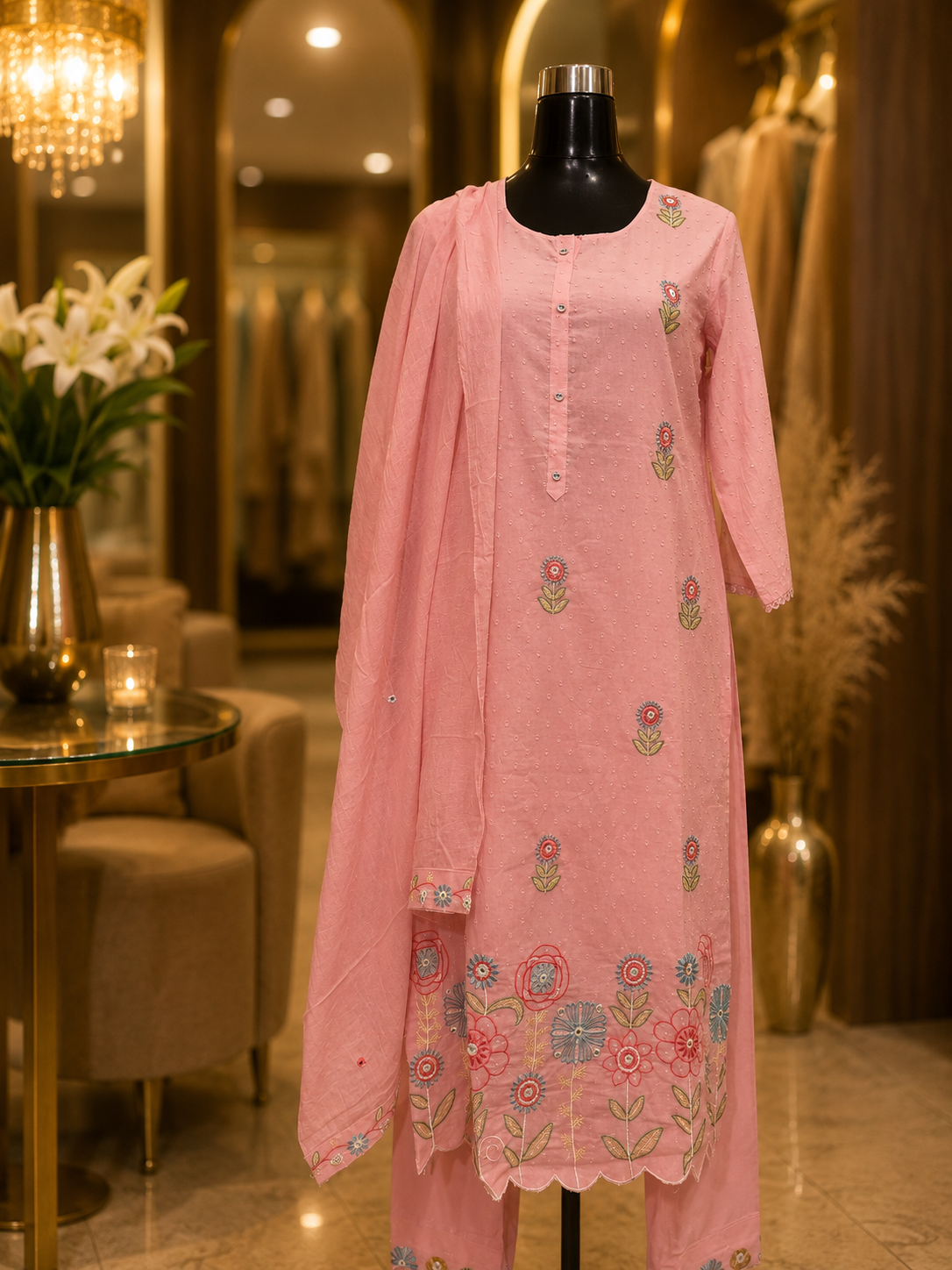 Floral Whisper Kurta Set