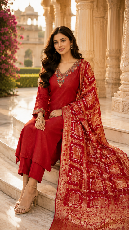 Rajwadi Red Glow Set