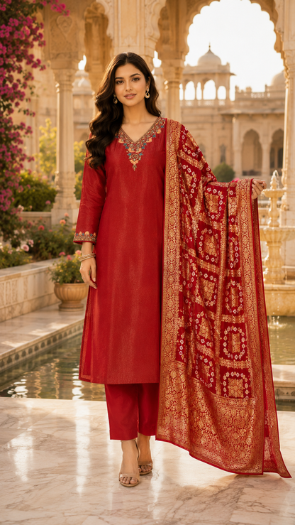 Rajwadi Red Glow Set