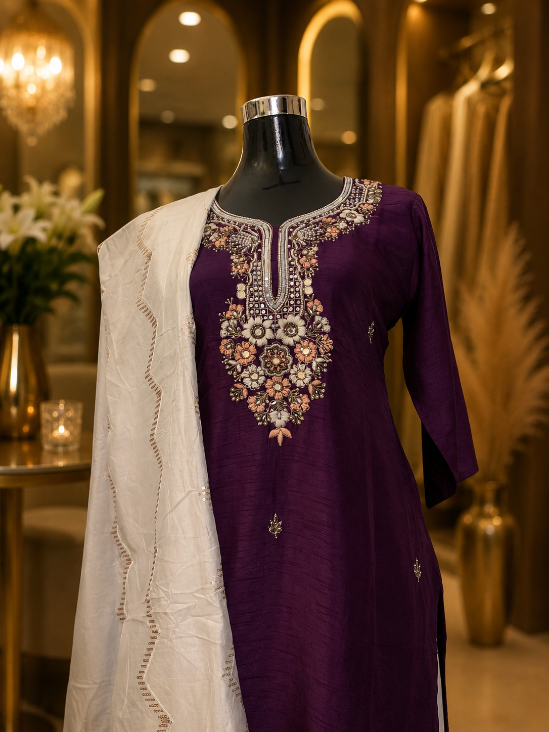 Neelambari Royale Kurta set