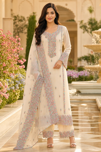 Saanjh Pastel Kurta Set