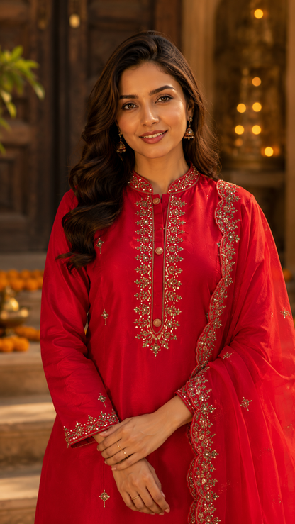 Kesar Noor Kurta Set