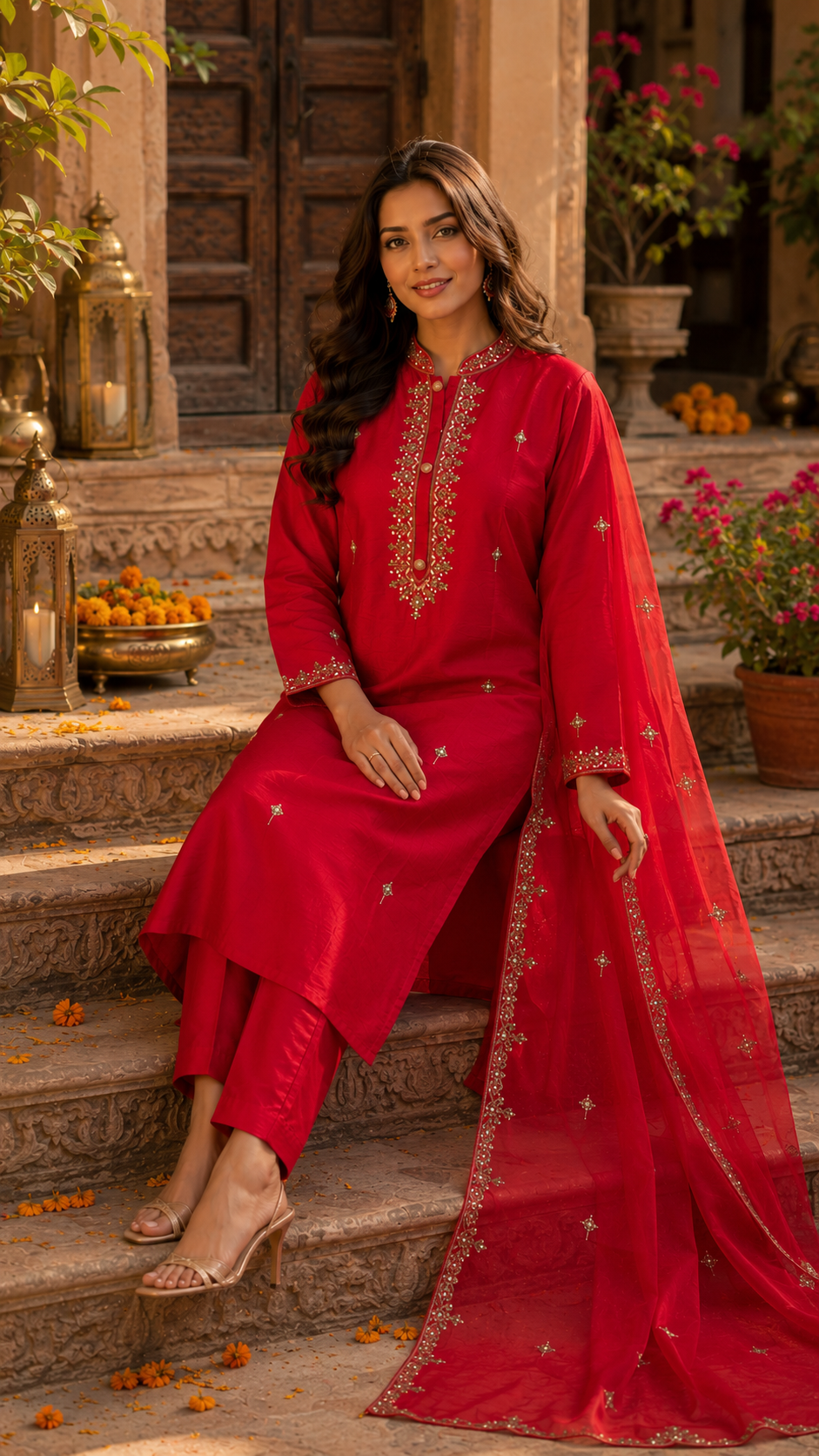 Kesar Noor Kurta Set
