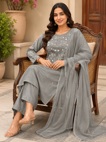 Raaya Mist Kurta Set