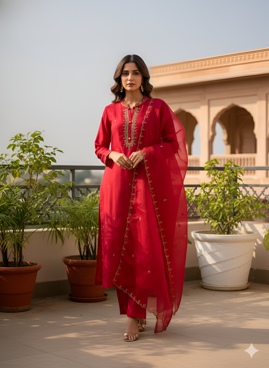 Kesar Noor Kurta Set