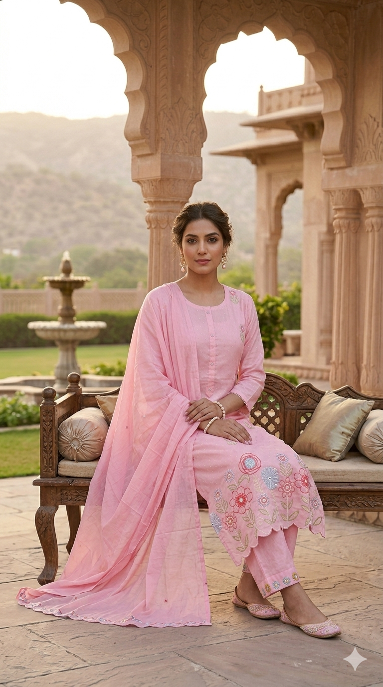 Floral Whisper Kurta Set