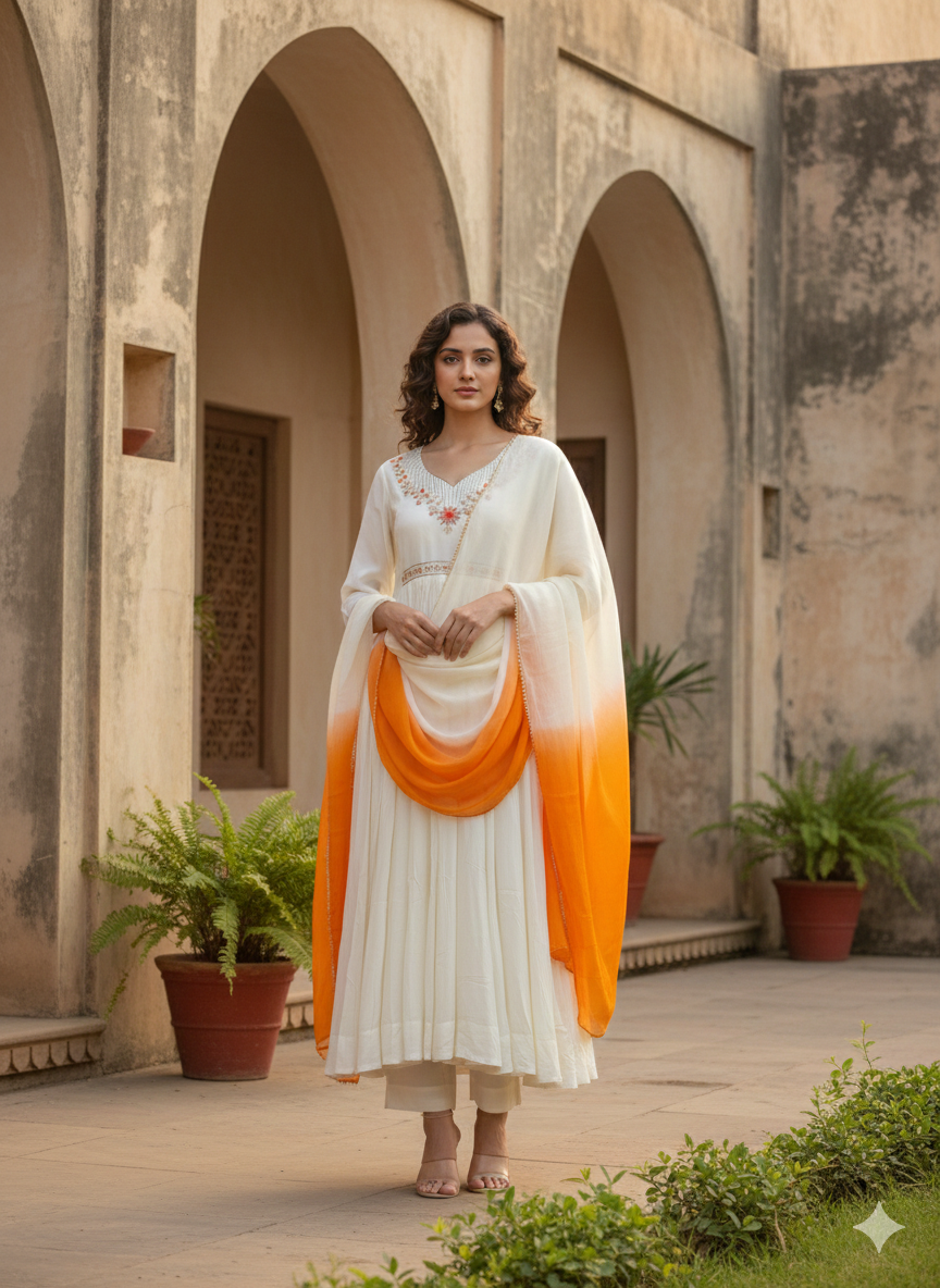 Sukoon Ivory Kurta Set