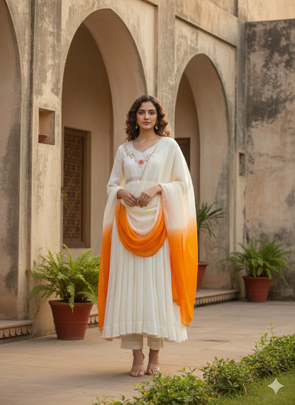 Sukoon Ivory Kurta Set