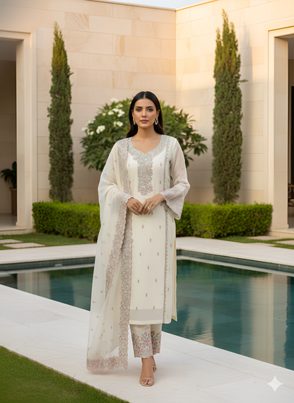 Saanjh Pastel Kurta Set