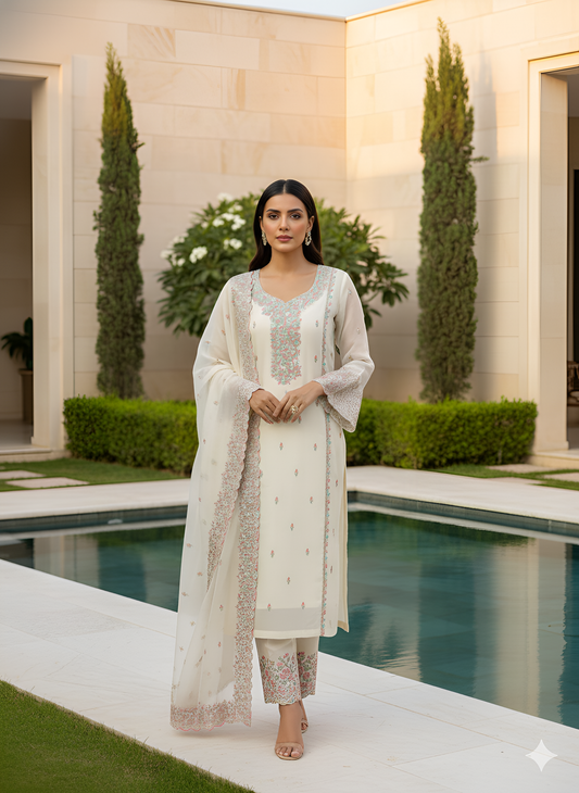 Saanjh Pastel Kurta Set
