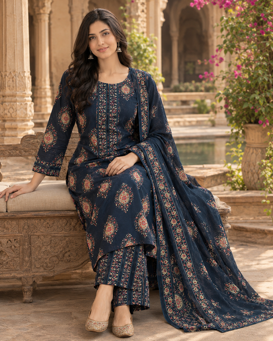 Neel Amara Cotton Kurta Set