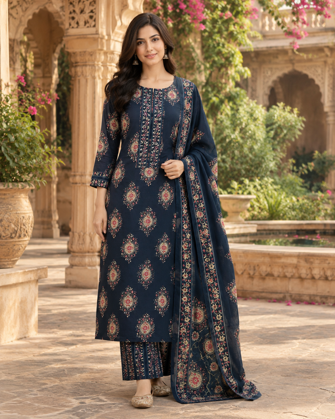 Neel Amara Cotton Kurta Set