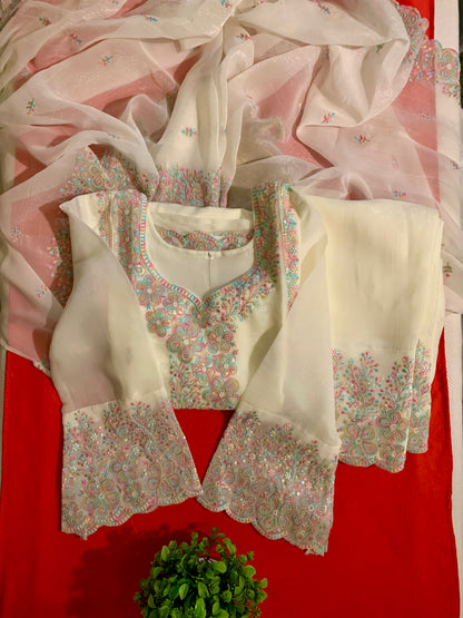 Saanjh Pastel Kurta Set