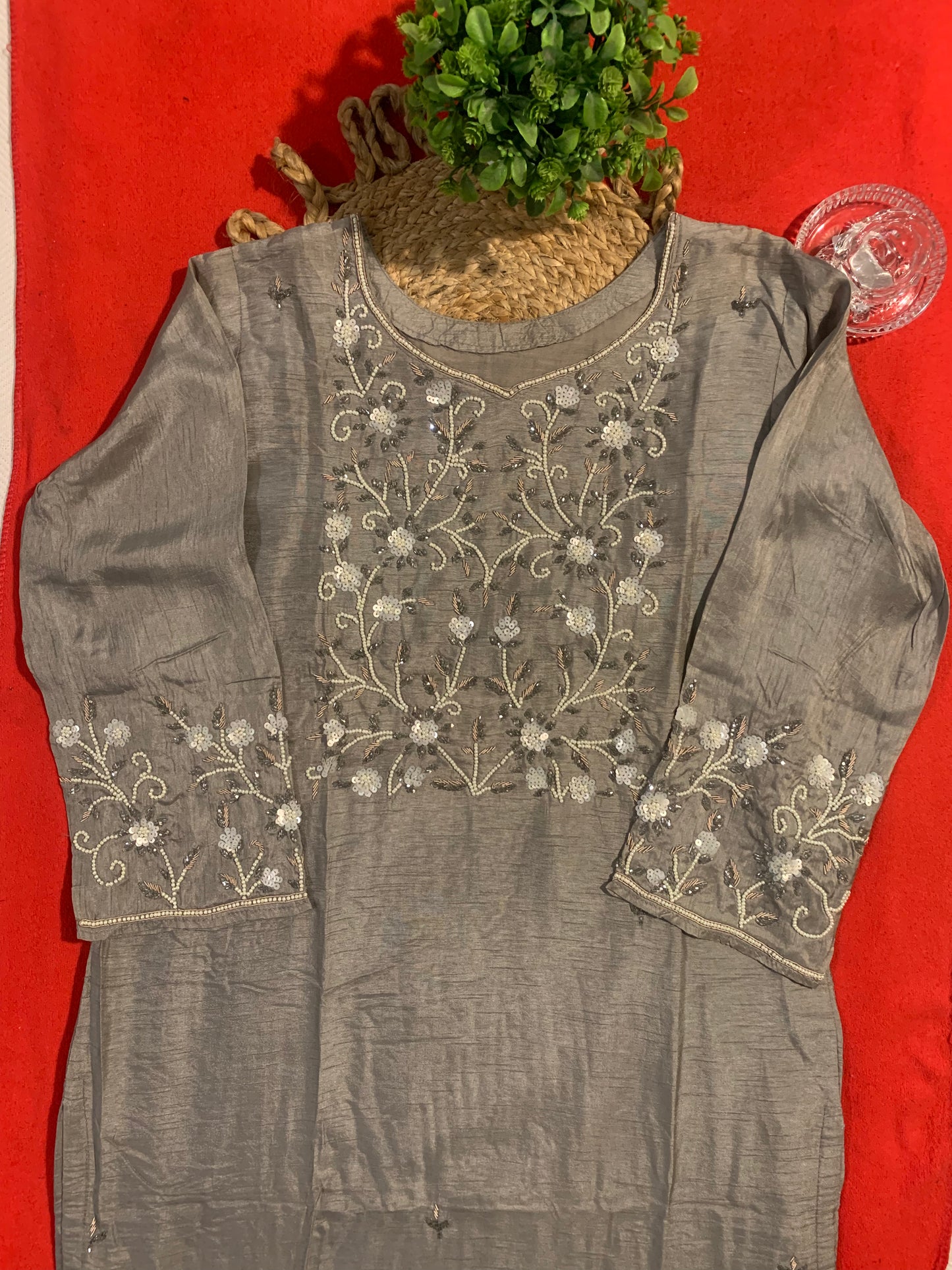 Raaya Mist Kurta Set