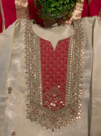 Ivory Rose Palazzo Set