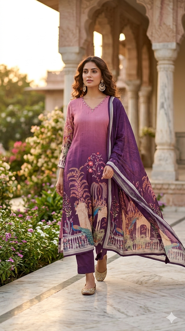 Muslin Kurta set