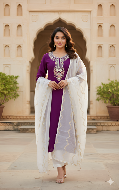 Neelambari Royale Kurta set