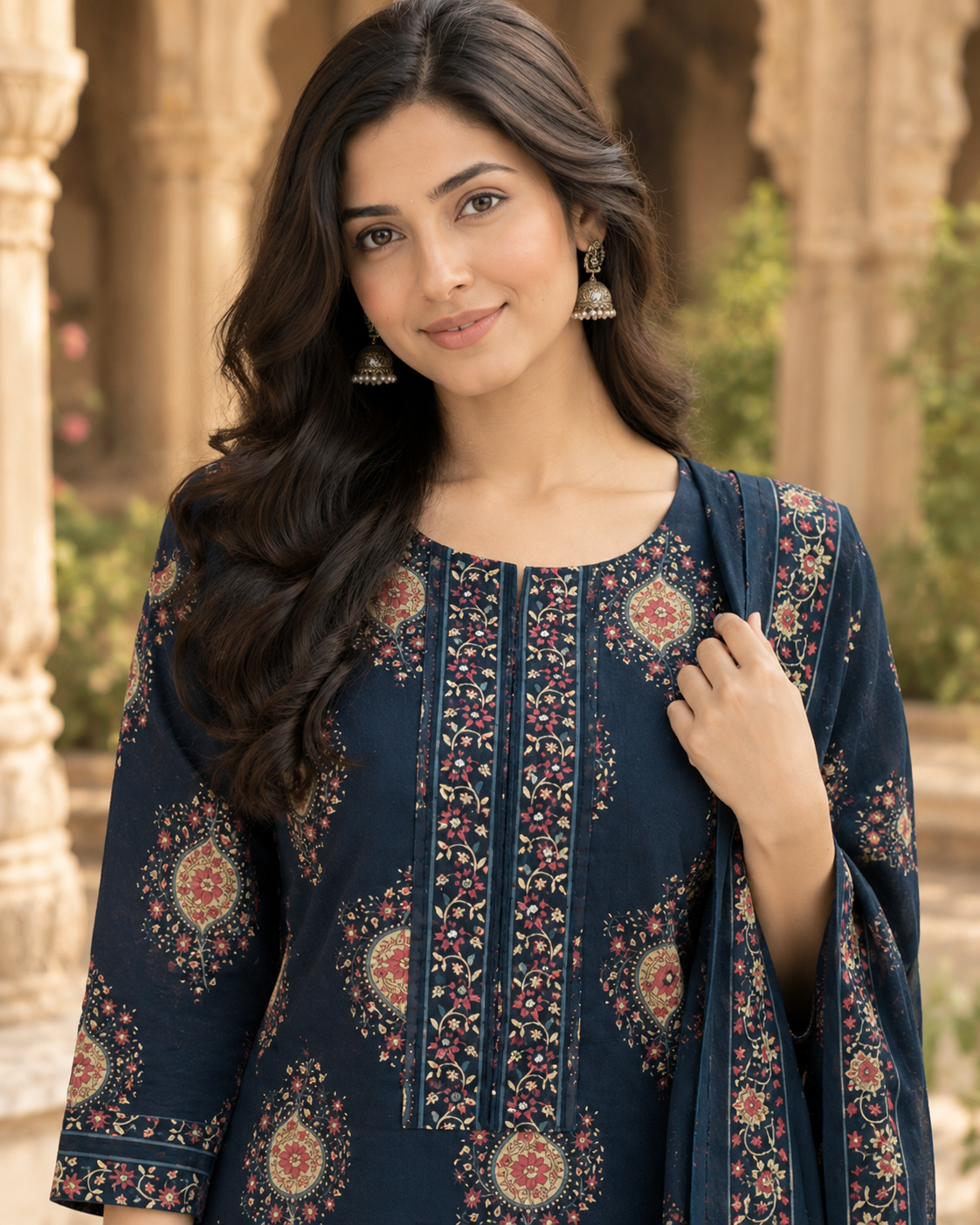 Neel Amara Cotton Kurta Set